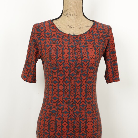 LulaRoe Casual Bodycon Dress Size XS - Picture 2 of 10